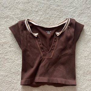 urban outfitters seamless crop top